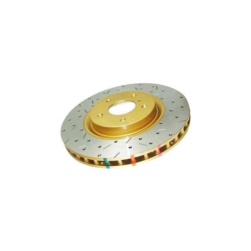 DBA 4000 Drilled/Slotted Rotor Single Rear - 2022+