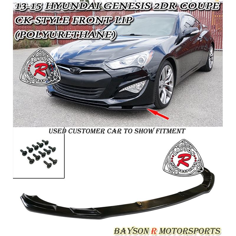 Bayson R CK Style Front Lip For 2013-2016 Hyundai 