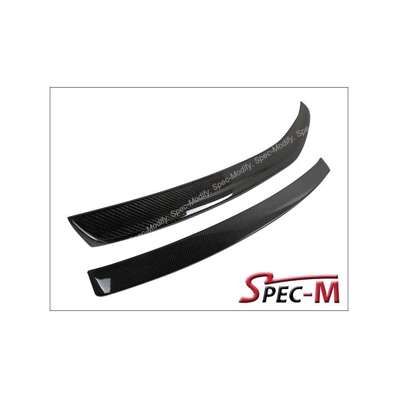 AMG Style Carbon Fiber Trunk Spoiler + OE Style Ro