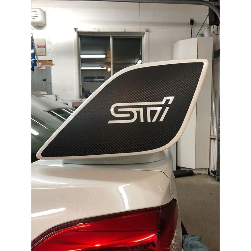 WING END OVERLAYS FOR STI WITH OEM WING - 2015-202