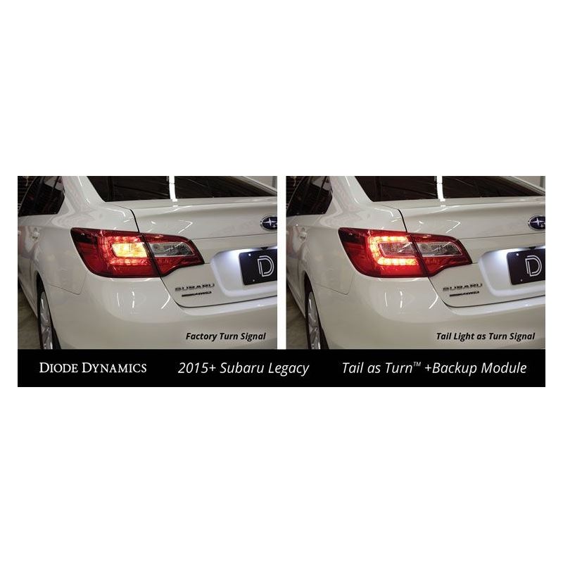 2015-2019 Subaru Legacy Tail as Turn + Backup Modu
