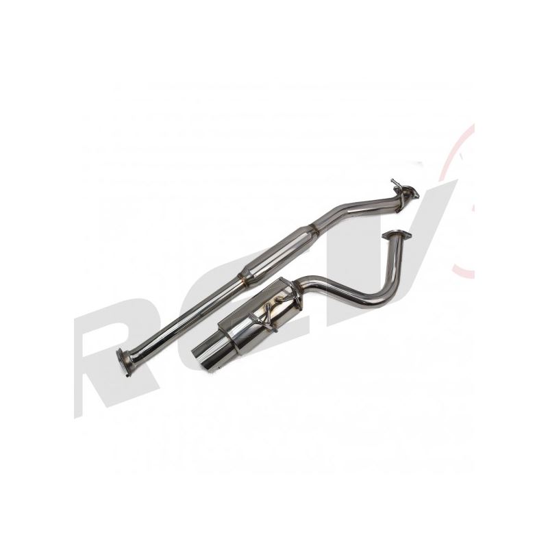 Single Exit Cat-Back Exhaust Kit, Stainless, Scion