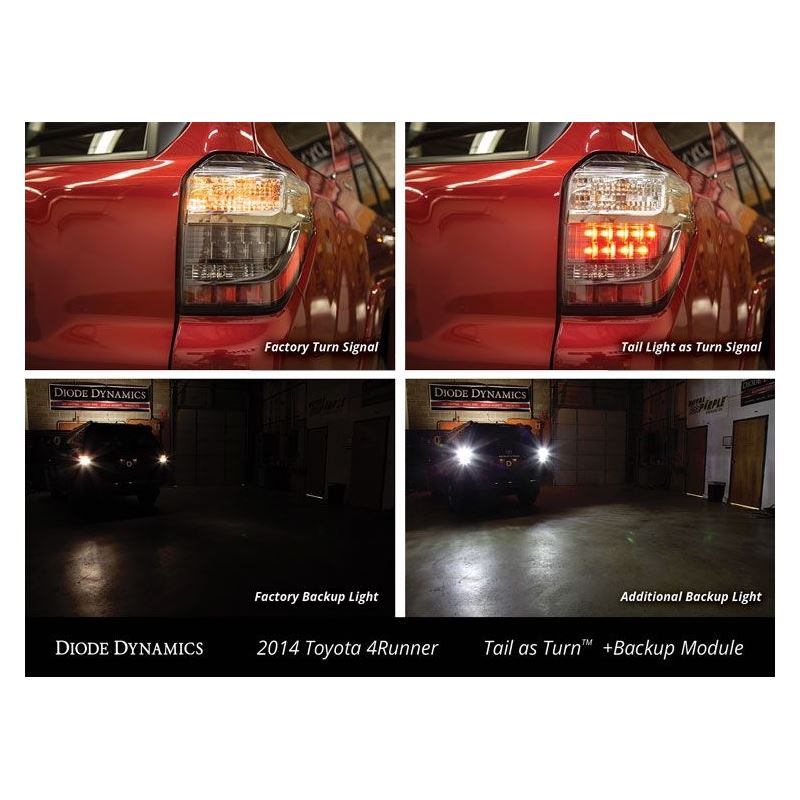 2014-2021 Toyota 4Runner Tail as Turn Module +Back