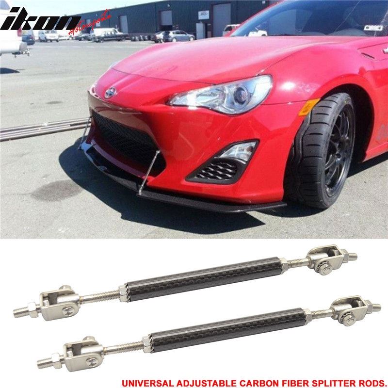 CF Adjustable 8-10.5 Inch Bumper Lip Diffuser Rod 