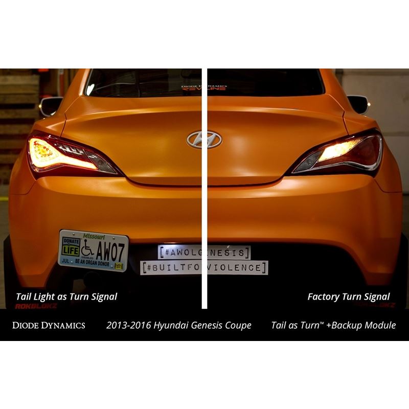 2013-2016 Hyundai Genesis Coupe Tail as Turn+Backu