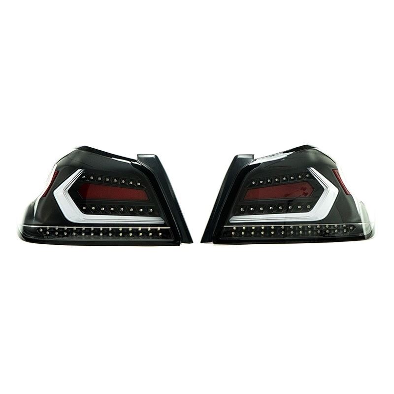 OLM EVOLUTION TAIL LIGHT (CLEAR LENS, BLACK BASE, 