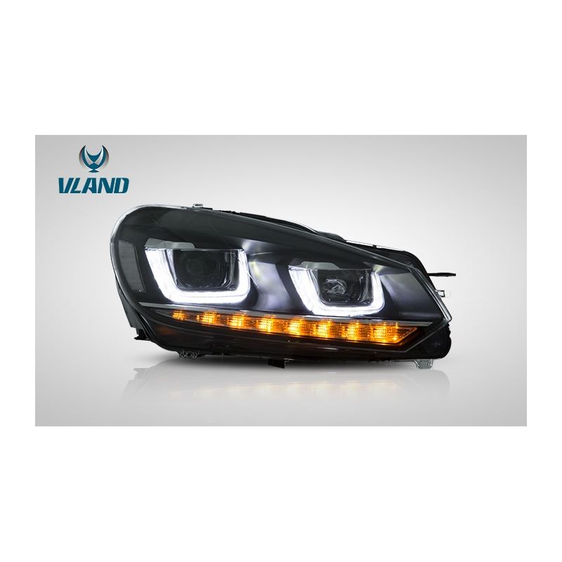 VLand LED Headlights for Volkswagen VW Golf 6 MK6 