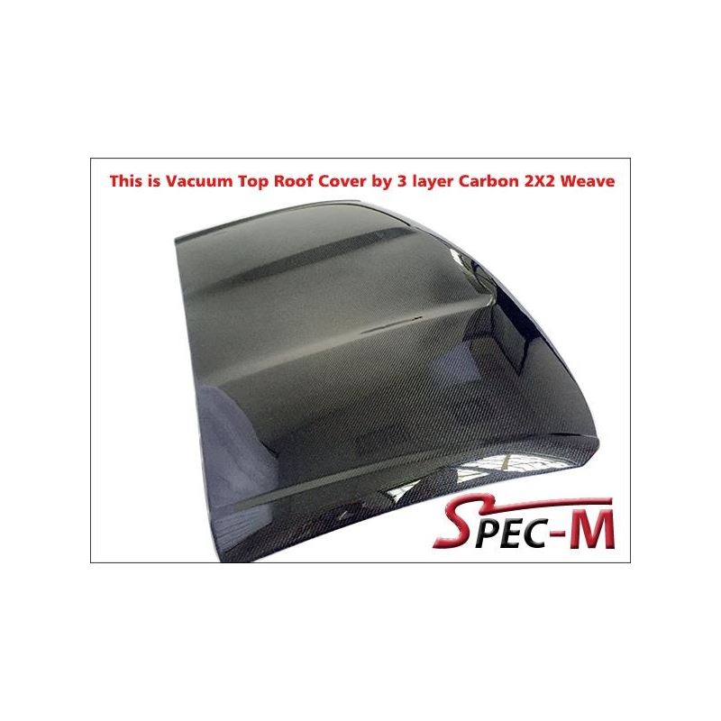 JPM Vacuum Carbon Fiber Removable Roof Top Panel C