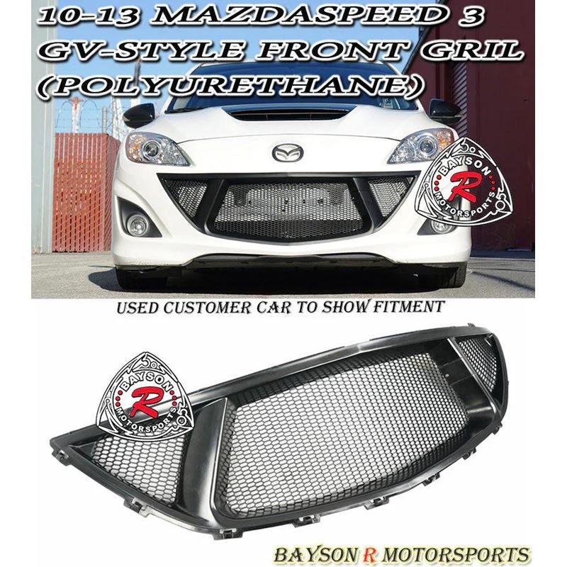 Bayson R GV-Style Front Grille For 2010-2013 Mazda