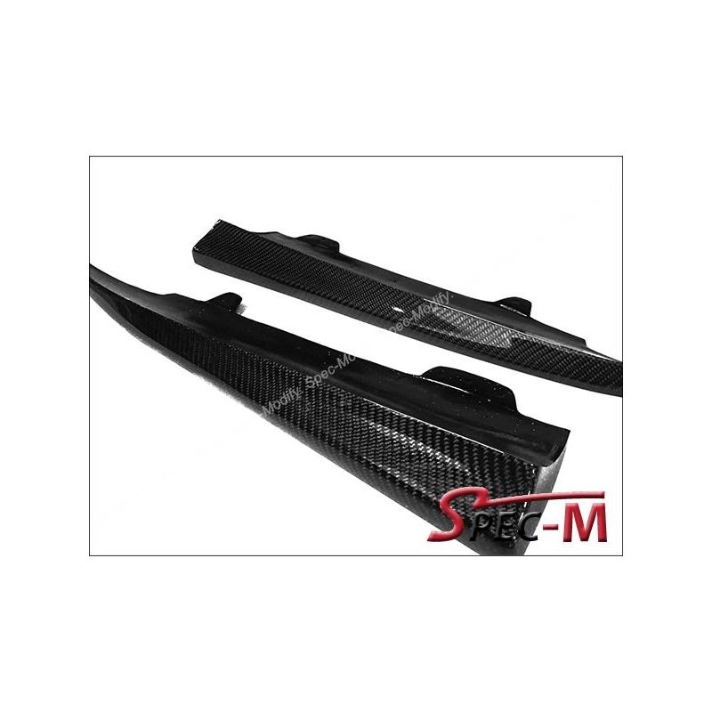 DP Style Carbon Fiber Rear Lip For 2010-2013 Merce