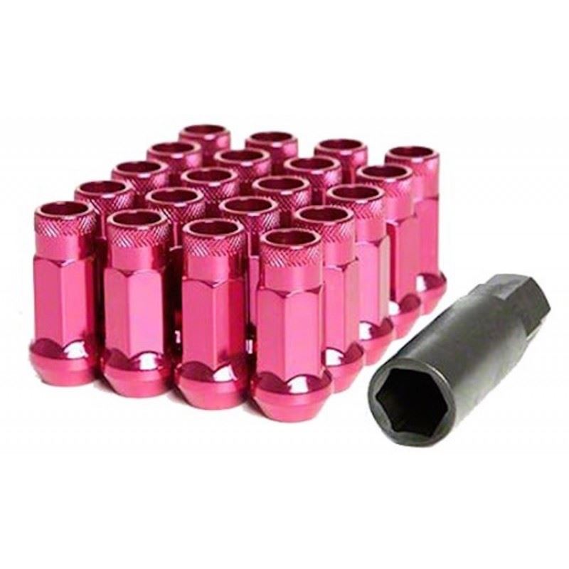 Muteki SR48 Open End Lug Nuts – M12 x 1.50 Pink
