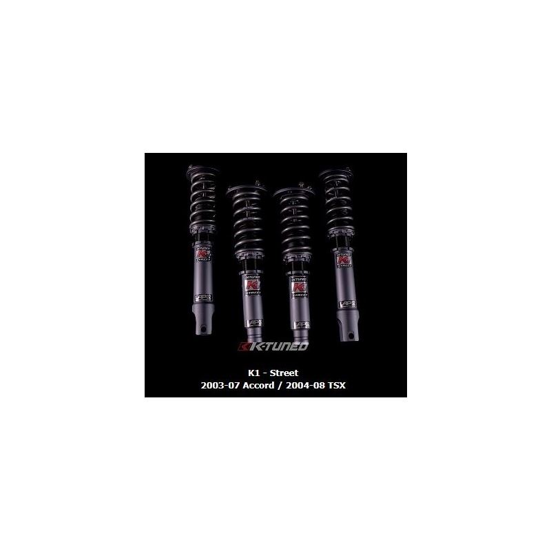 K-TUNED K1 STREET COILOVER 2003-07 Accord / 2004-0