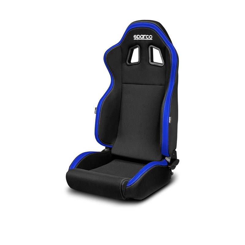 Sparco Seat R100 Black / Blue Fabric