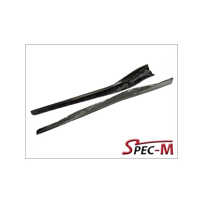 JPM Z51 Carbon Fiber Side Skirts Splitter Lip For 