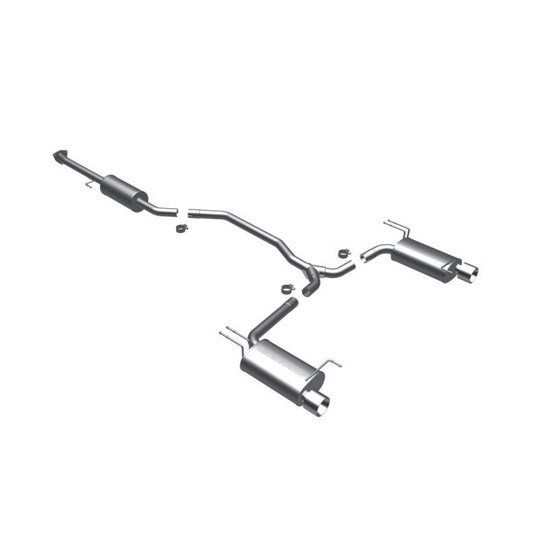 MAGNAFLOW STREET SERIES STAINLESS STEEL CAT-BACK E