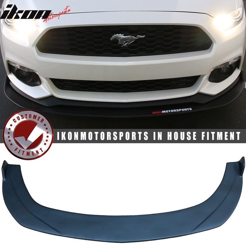 15-17 Ford Mustang Front Bumper Lip Under Spiltter