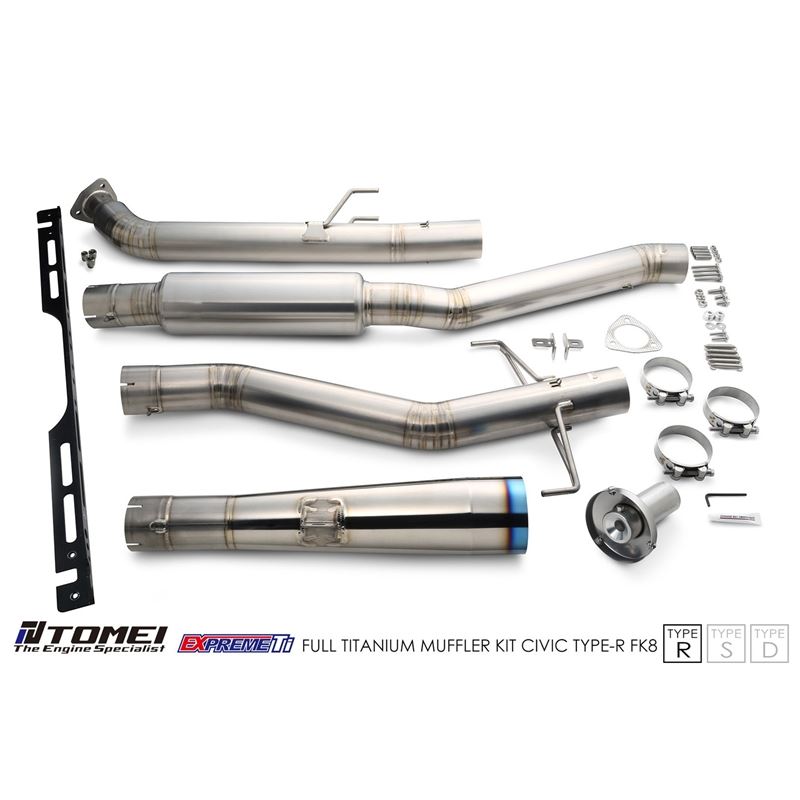 TOMEI EXPREME TI (TYPE-R) FULL TITANIUM CAT-BACK E