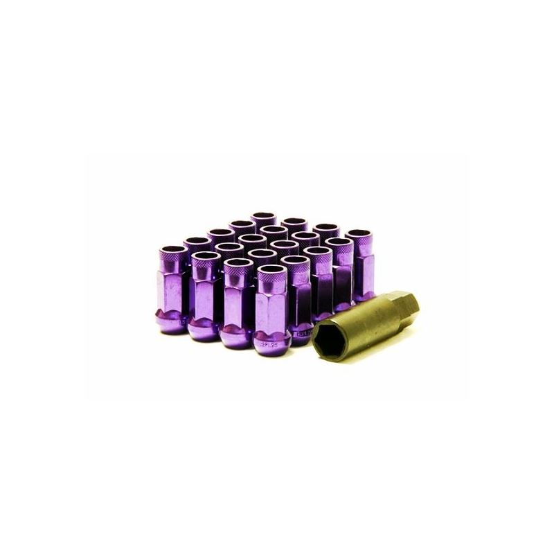 Muteki SR48 Open End Lug Nuts – M12 x 1.50 Purple