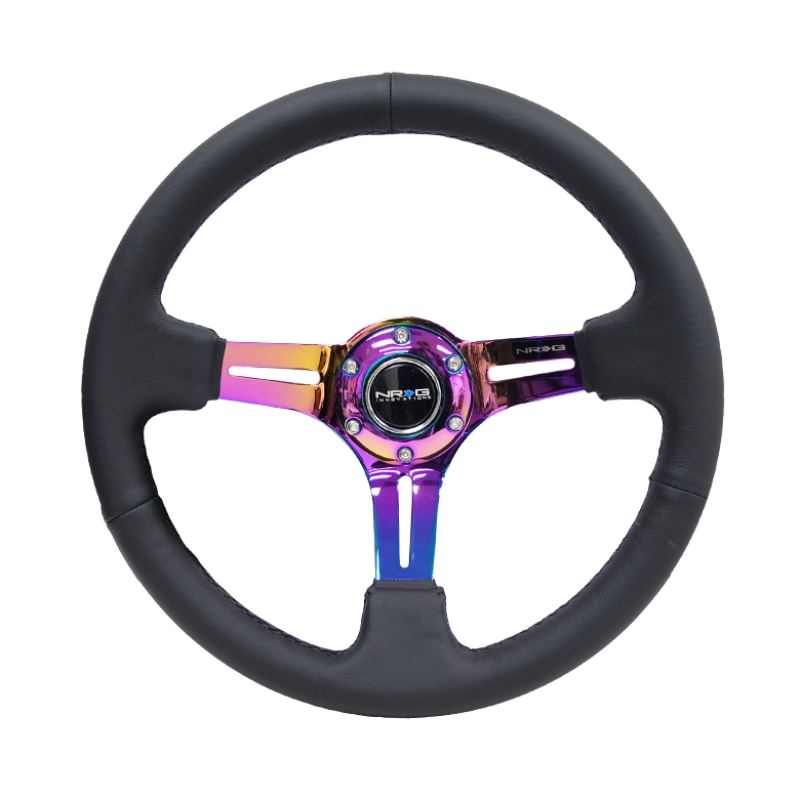 NRG Reinforced Steering Wheel (350mm / 3in. Deep) 