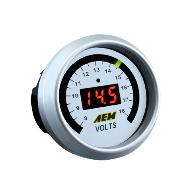 AEM Digital Voltmeter Gauge