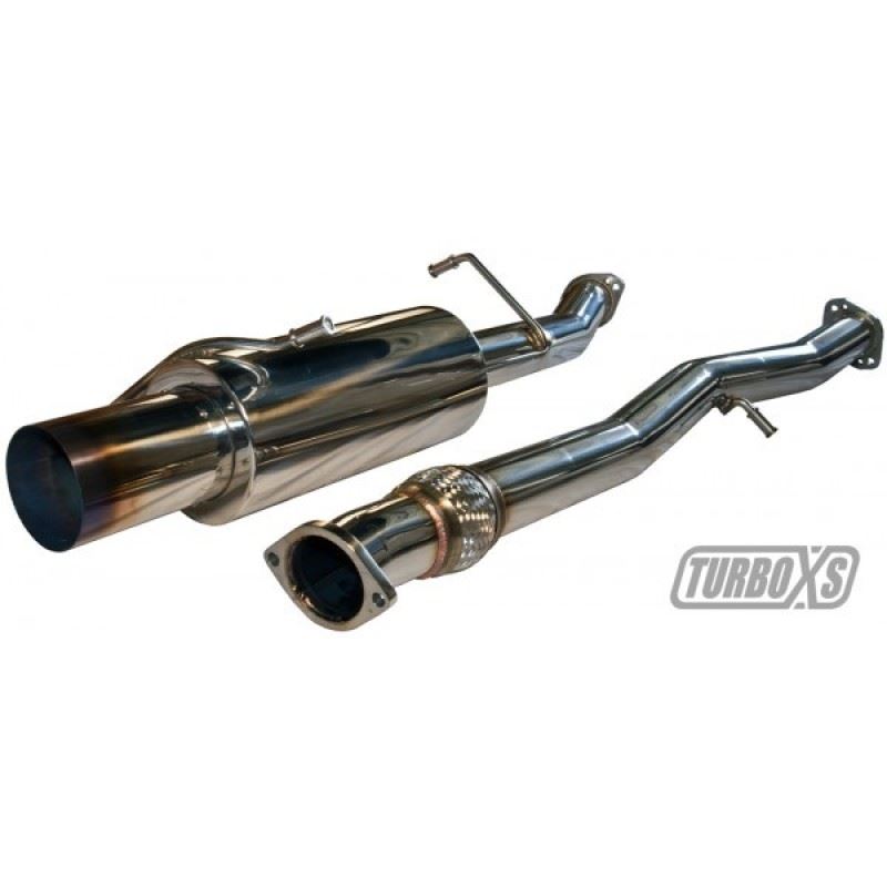TurboXS Catback Exhaust System 4.5in Blued Tip - S