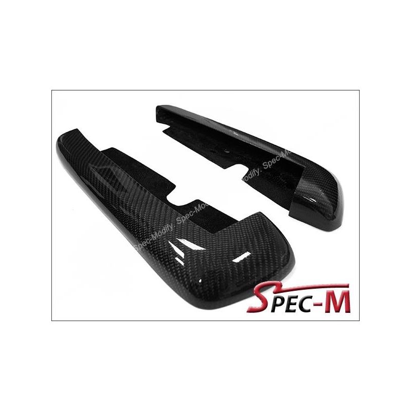 CS Style Carbon Fiber Rear Bumper Add-On Lip For 2