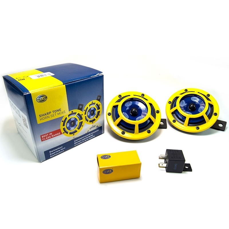 Hella Sharptone Horn Kit (Yellow)