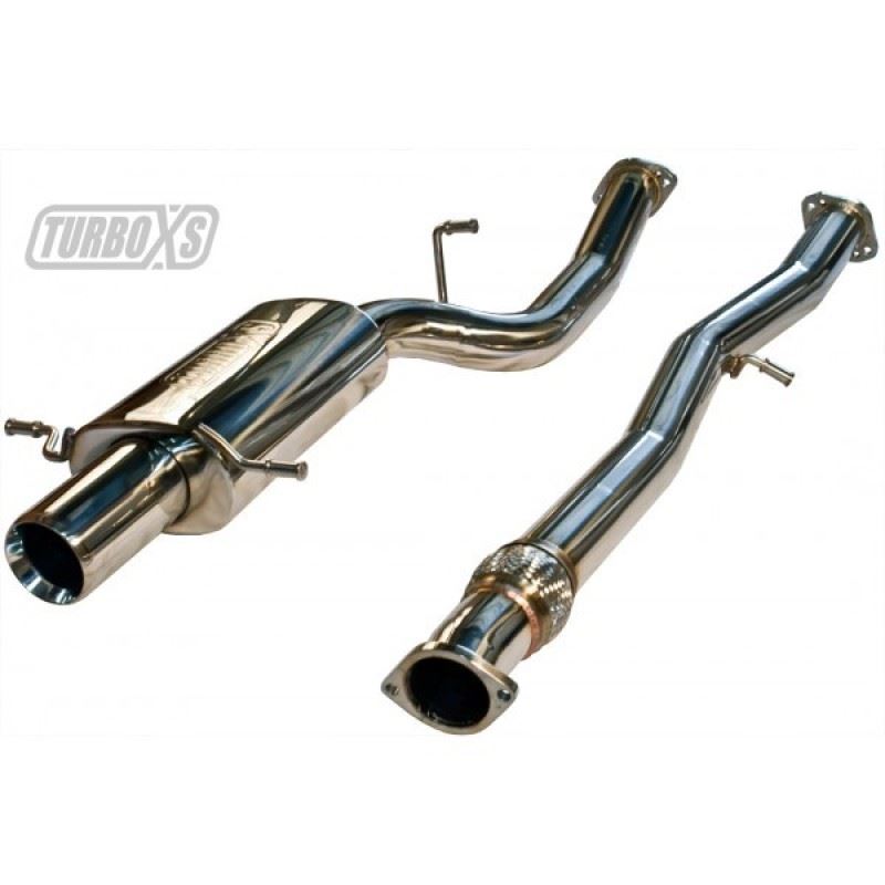TurboXS Catback Exhaust System 4in Polished Stainl
