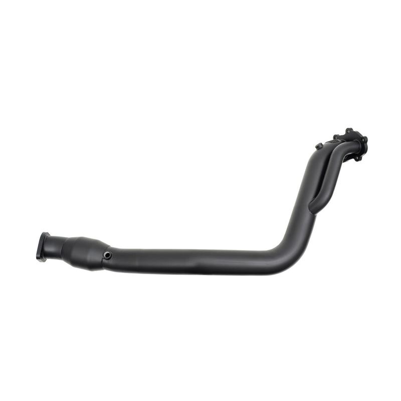 GrimmSpeed Downpipe Catted Ceramic Coated Black