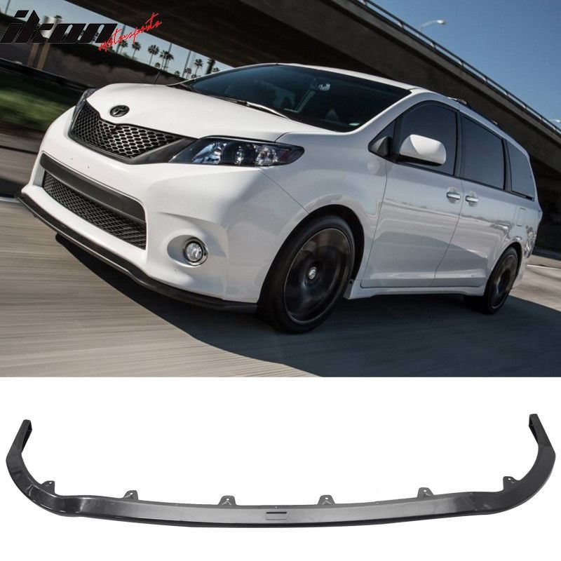 11-17 Toyota Sienna SE MP Style Front Bumper Lip S