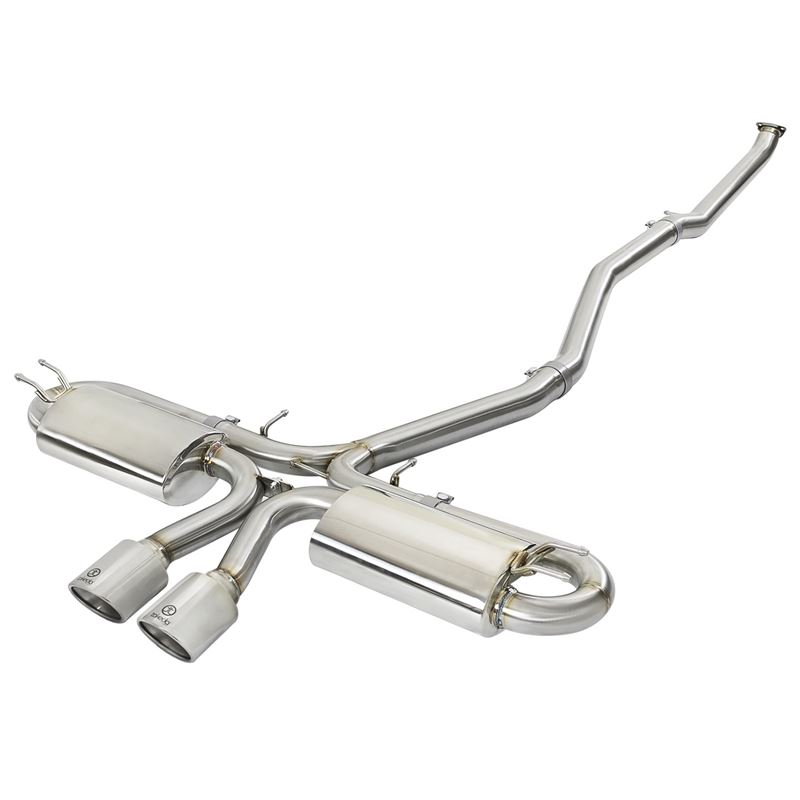 aFe Takeda 3in 304 SS Cat-Back Exhaust System w/ P
