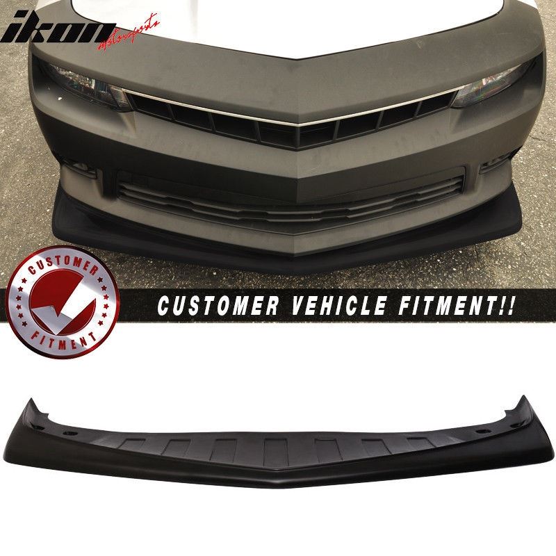 14-15 Chevy Camaro Z28 Style Front Bumper Lip Spoi