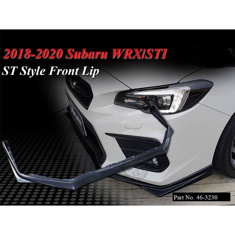 2018+ SUBARU WRX/STI ST STYLE FRONT BUMPER LIP