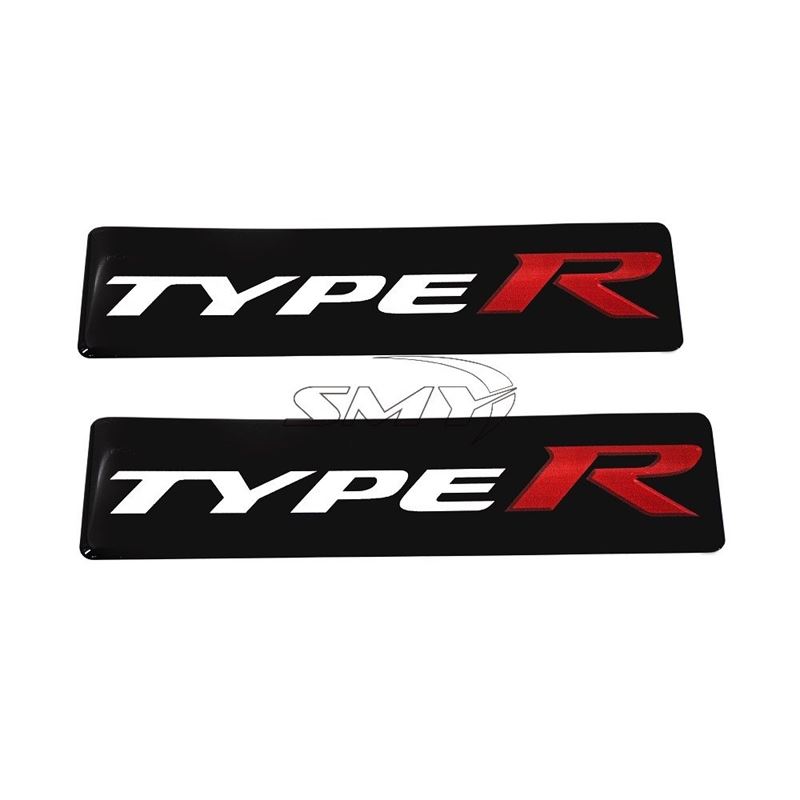 SMY Gel Honda TYPE-R Emblems for WeatherTech Mats 