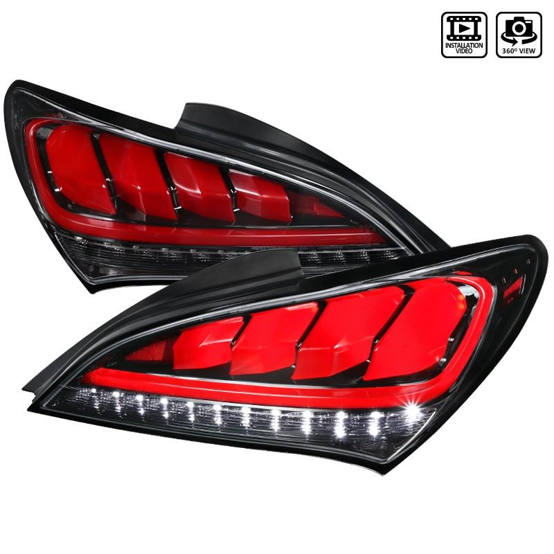 SPEC D GROSS BLACK SEQUENTIAL LED TAIL LIGHT HYUND