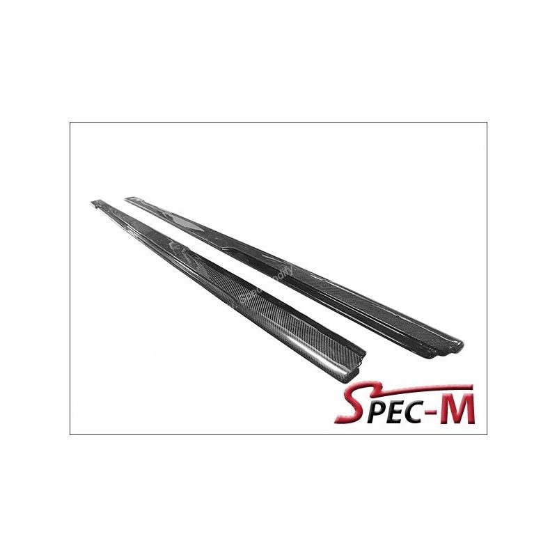 MT E Style Carbon Fiber Side Skirts For 2015+ BMW 