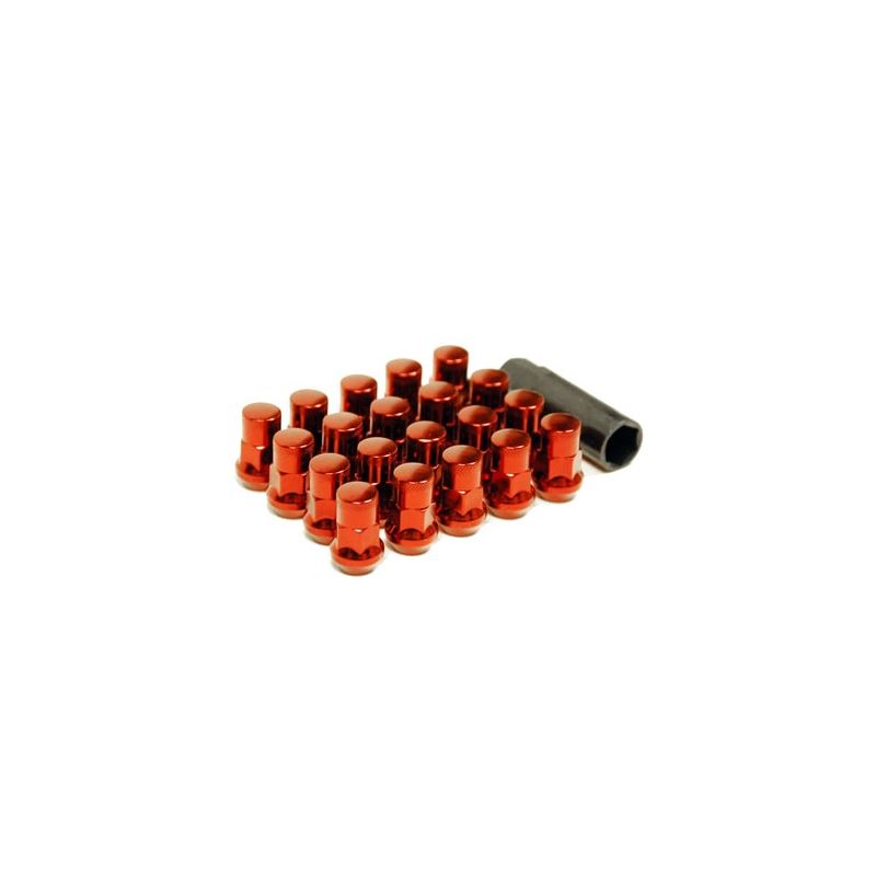 Muteki SR35 Closed Lug Nuts – M12 x 1.25 Red