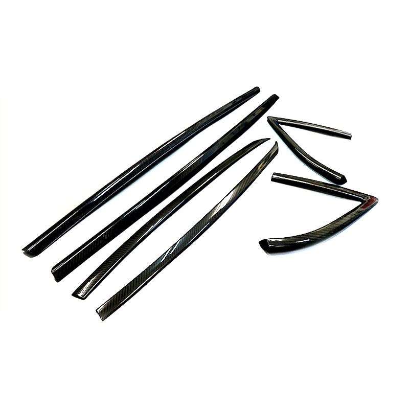 Revel GT Dry Carbon Door Window Moulding Cover Set