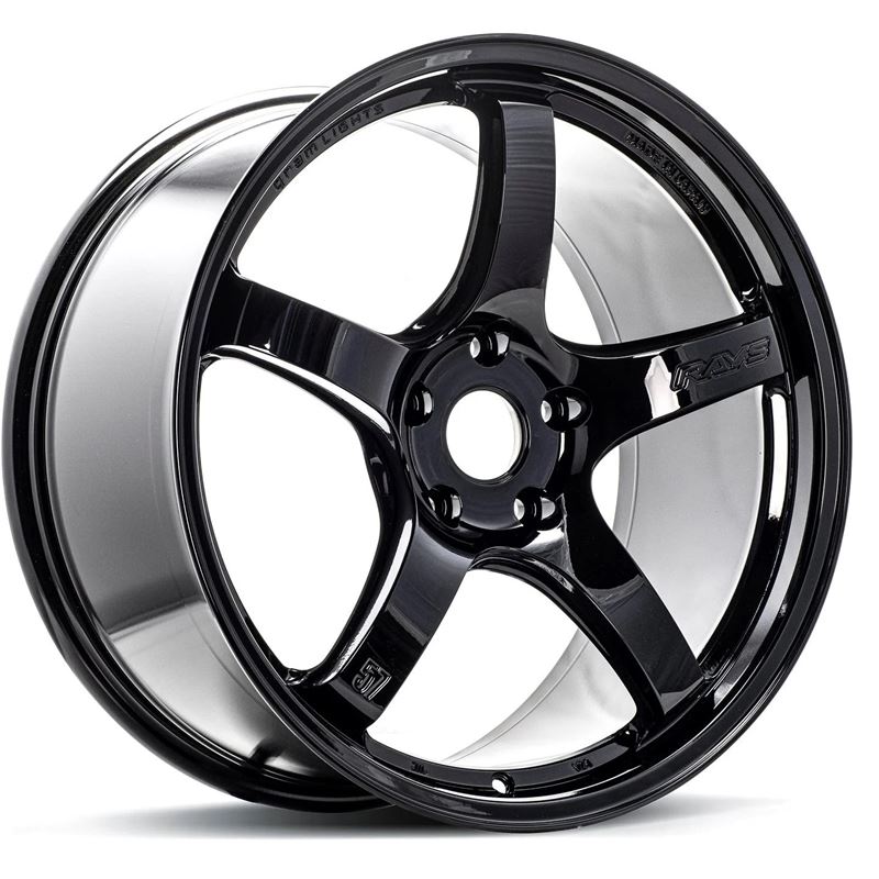 Rays Gram Lights 57CR 18x8.5 +45 5x100 - Gloss Bla