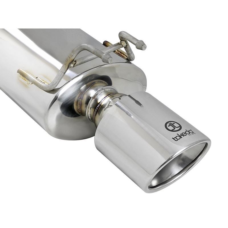 AFE TAKEDA EXHAUST 304SS DUAL CAT-BACK W/ POLISHED