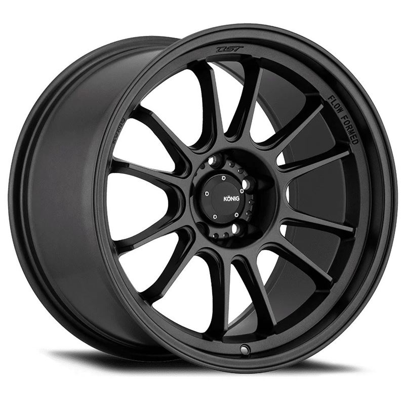 KONIG HYPERGRAM 19x8.5 5X114.3 ET38 MATTE BLACK