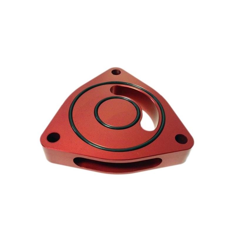 Torque Solution Blow Off BOV Sound Plate (Red): Ki