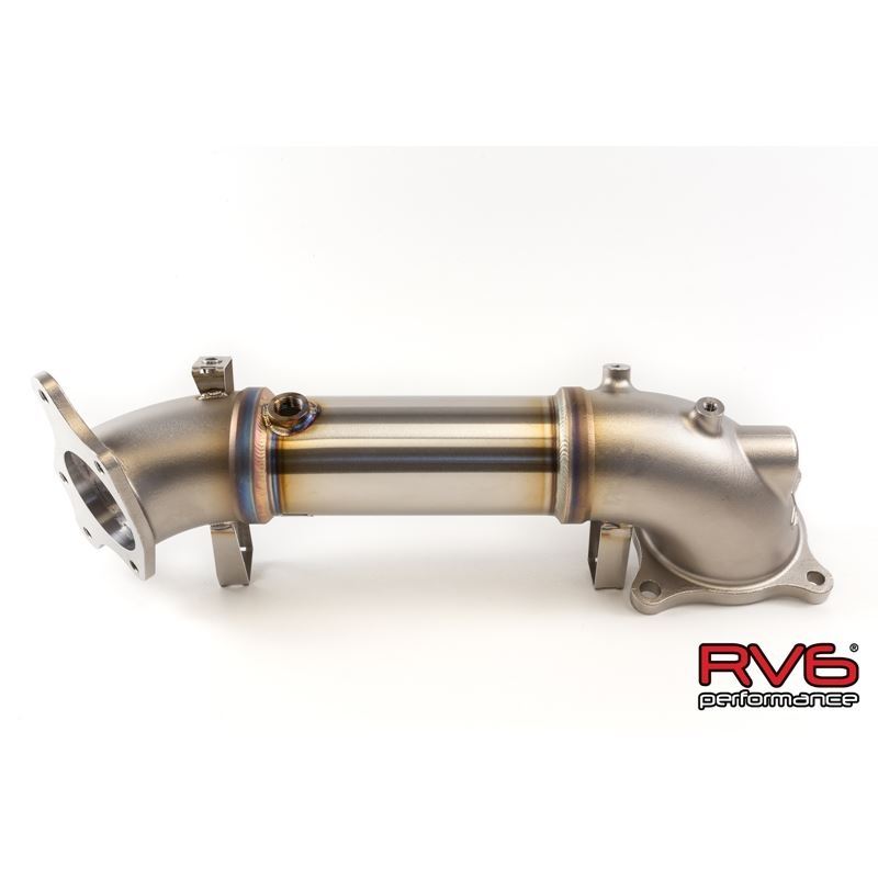 RV6 Catless Downpipe for 19+ Acura RDX (Turbo Read