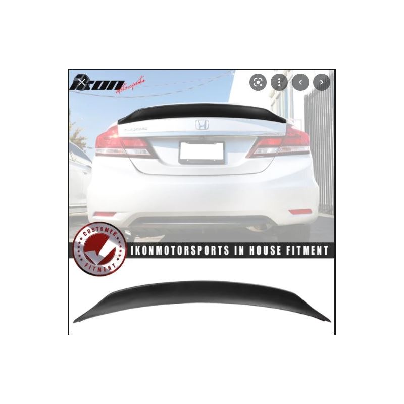 IKONMOTORSPORT DUCKBILL V2 STYLE FRONT LIP HONDA C