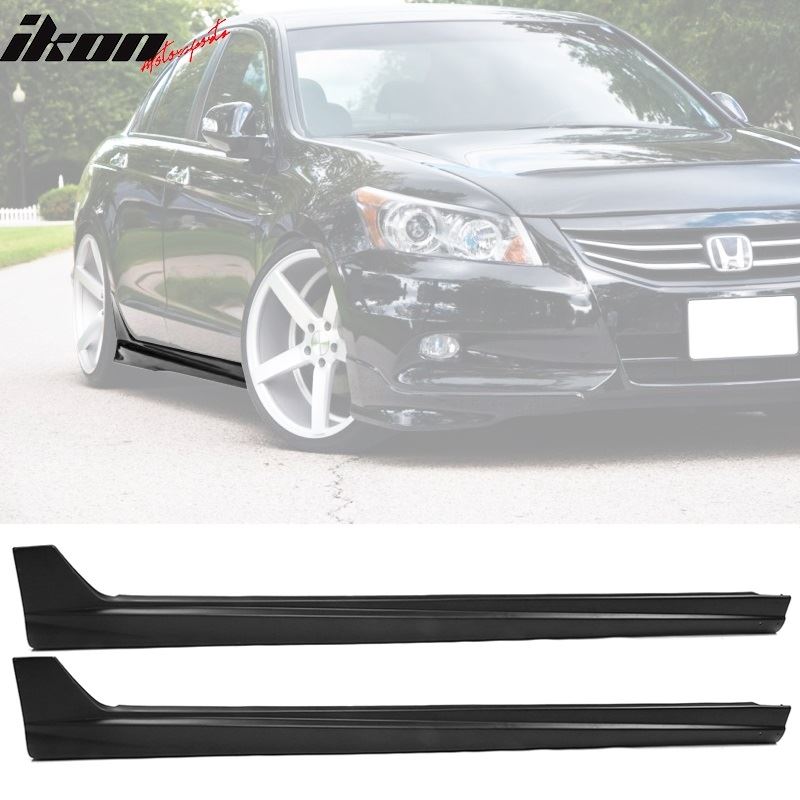 08-12 Honda Accord 4Dr JDM Style Side Skirts - PP