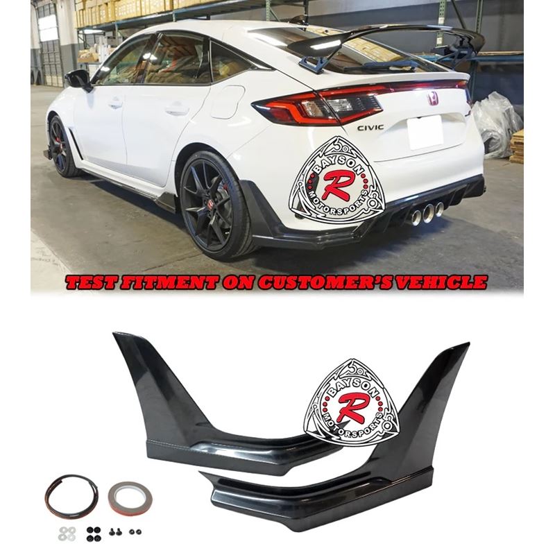 BaysonR MU Style Rear Lip For 2023-2025 Honda Civi