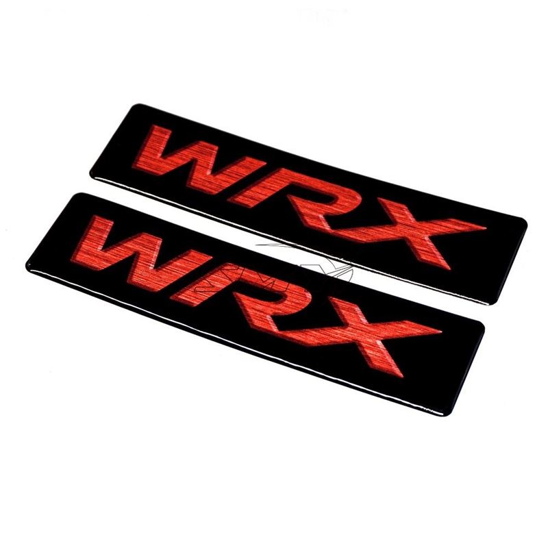 SMY Gel WRX Emblems for WeatherTech Mats (Pair)