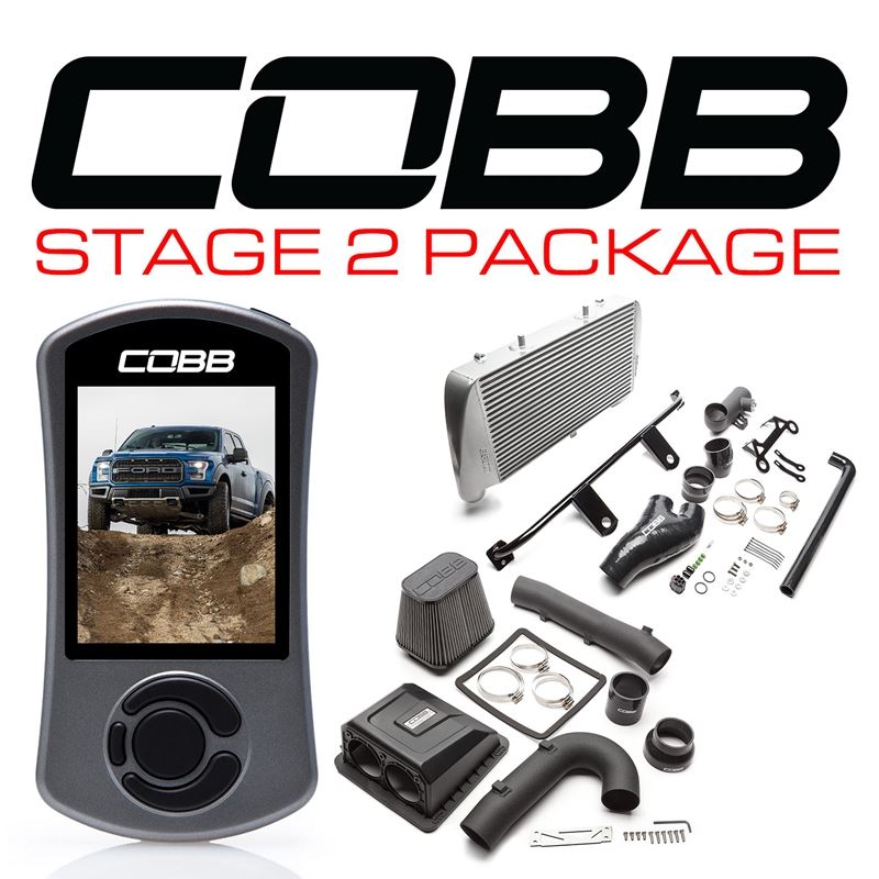 COBB FORD STAGE 2 POWER PACKAGE SILVER F-150 RAPTO