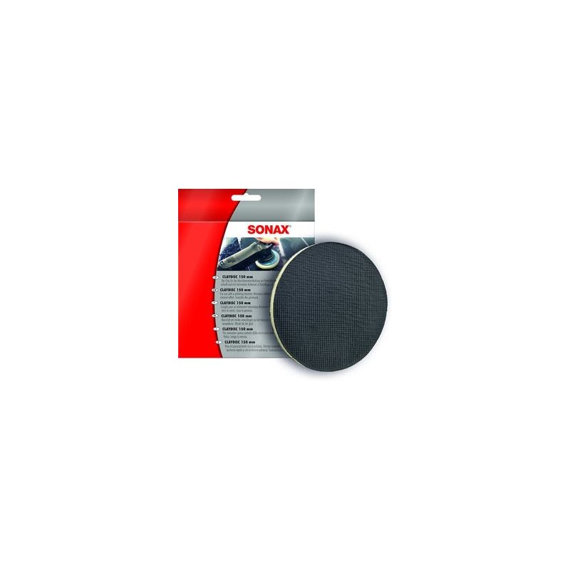 Sonax Clay Disc 150mm With Hook  Loom Velcro