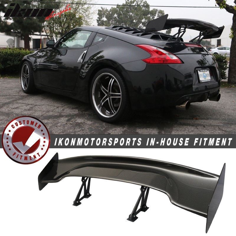 Universal Adjustable 57" GT Wing Carbon Fiber V1